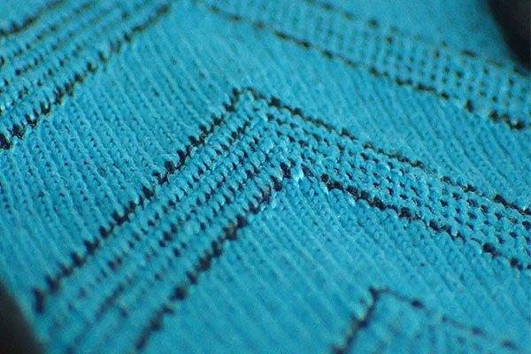 chevron ribbing